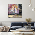 This Year Buy Her Diamonds by charles sinklier on GIANT ART - fuchsia digital painting