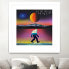 Bigfoot by Lori Andrews on GIANT ART - white photo illustration