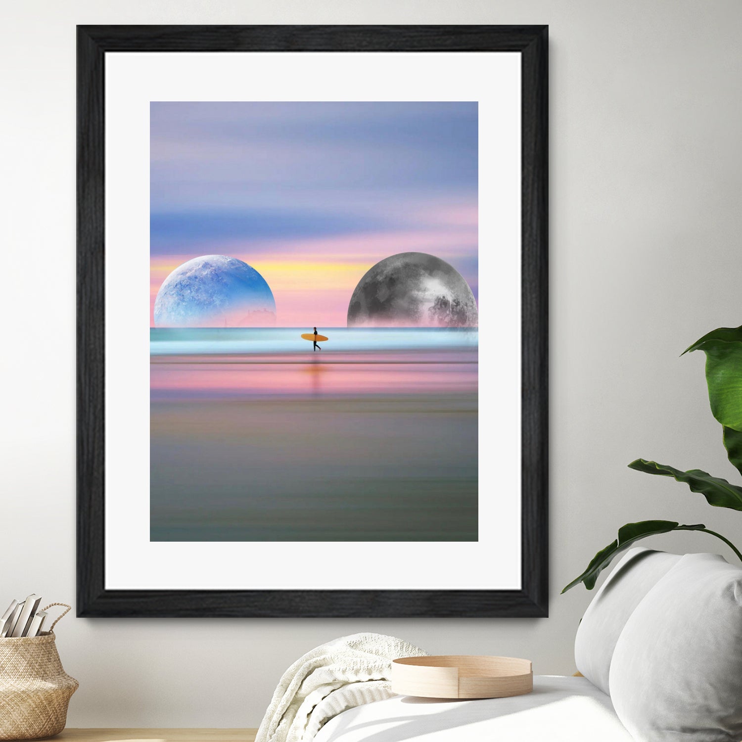 Surfer's Paradise by Lori Andrews on GIANT ART - white photo manipulation