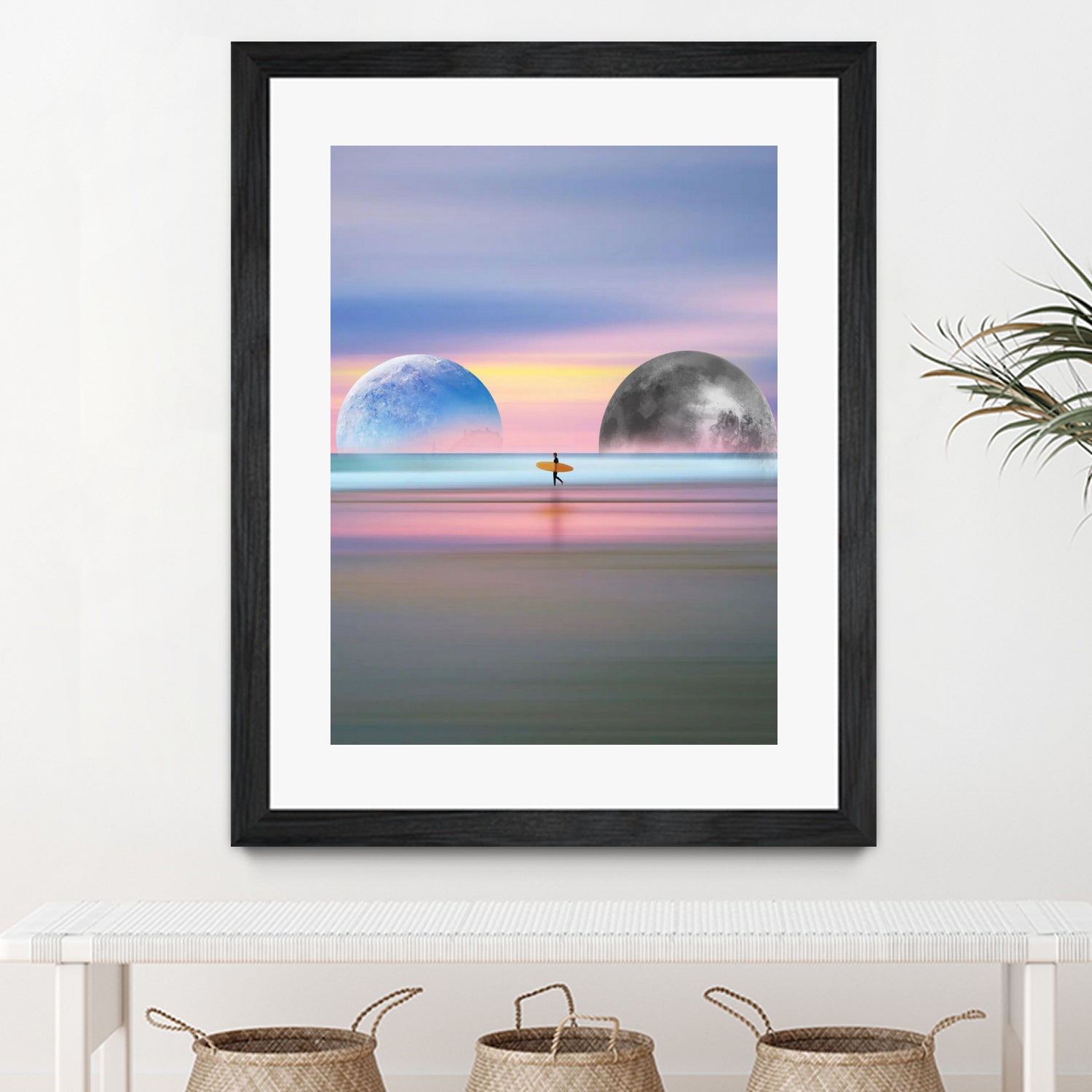 Surfer's Paradise by Lori Andrews on GIANT ART - white photo manipulation