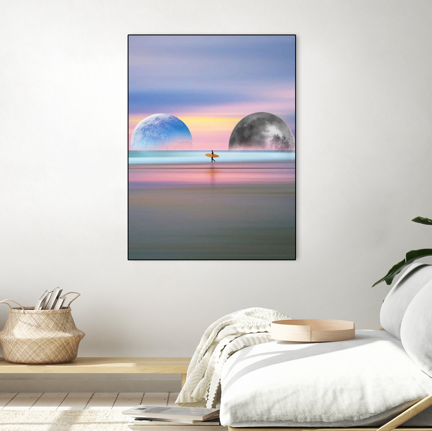 Surfer's Paradise by Lori Andrews on GIANT ART - white photo manipulation