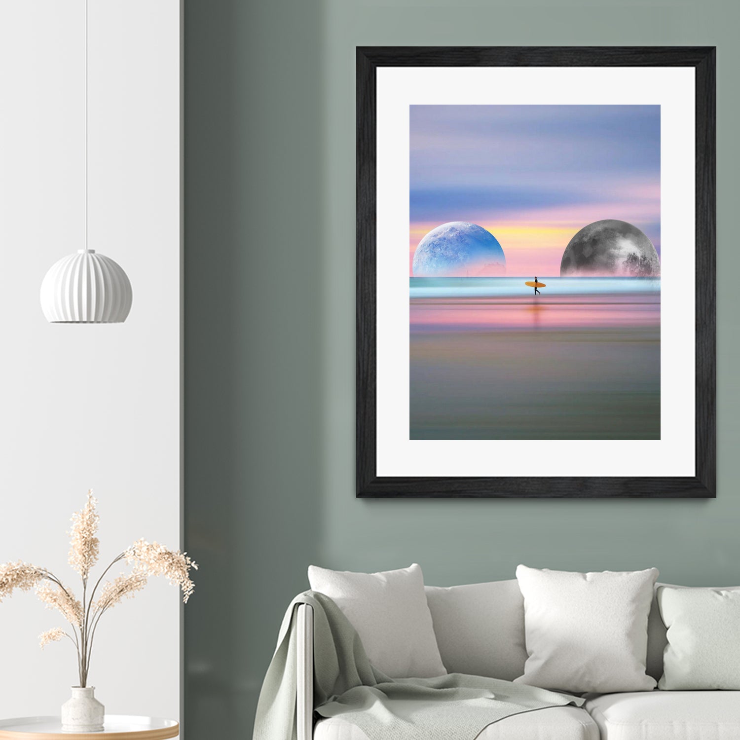 Surfer's Paradise by Lori Andrews on GIANT ART - white photo manipulation