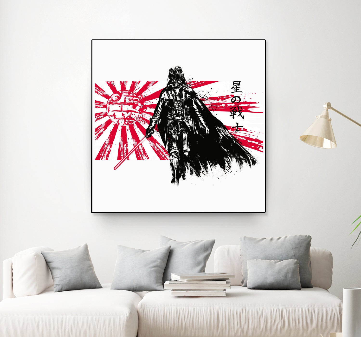 The Star Warrior V2 by Antonio Camarena on GIANT ART - white digital painting