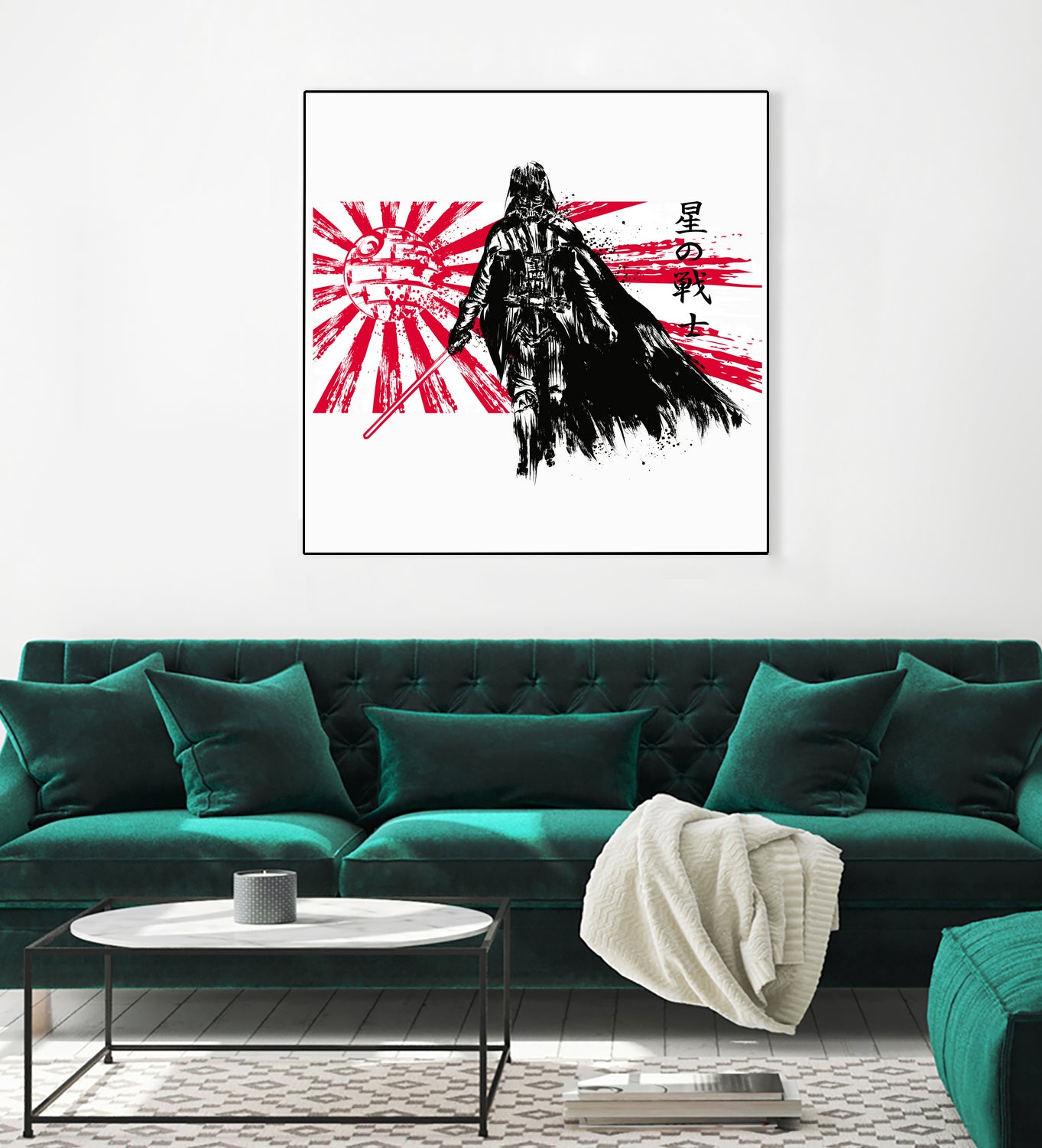 The Star Warrior V2 by Antonio Camarena on GIANT ART - white digital painting