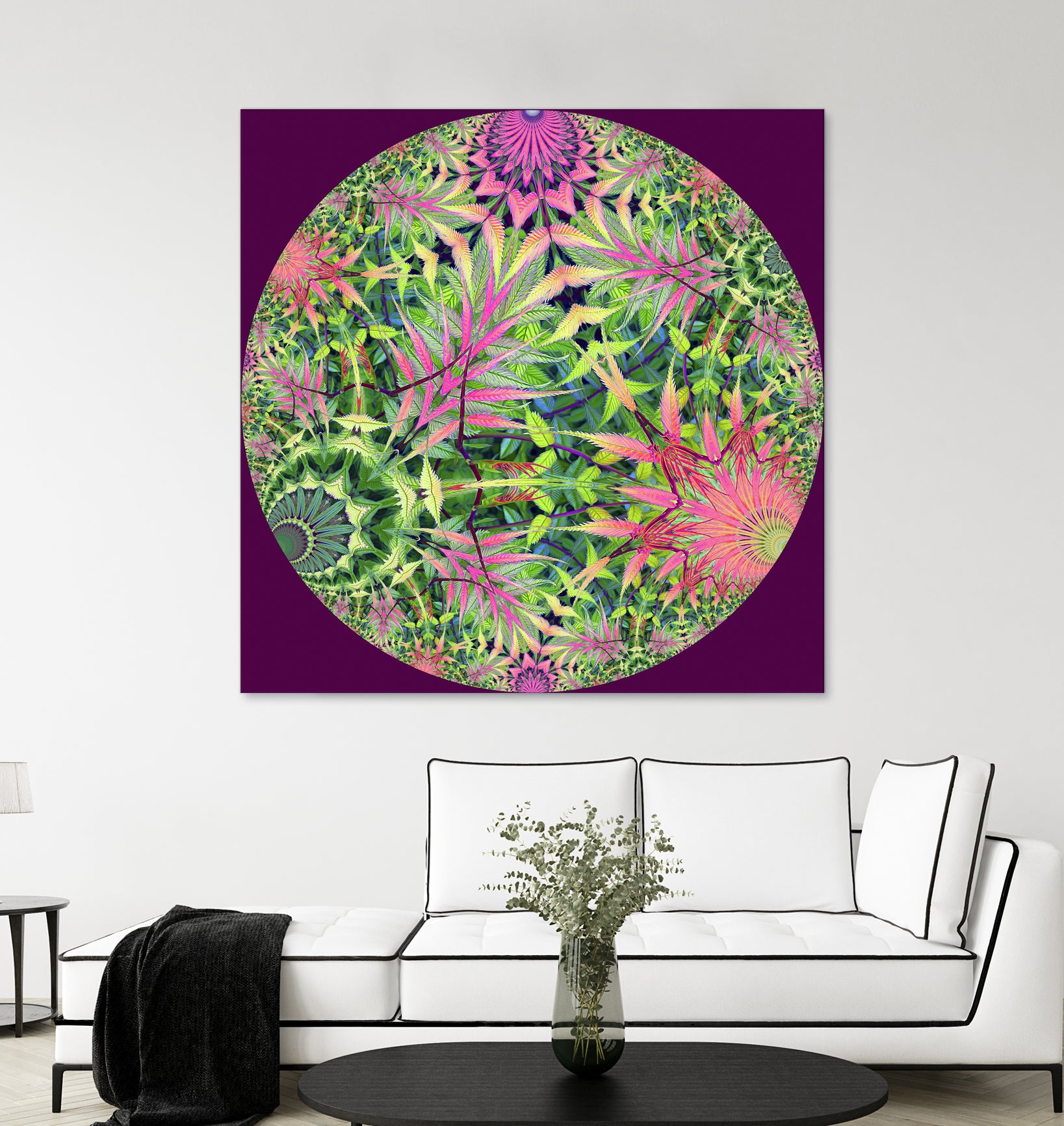 Hyperbolic Jungle by Digital Crafts on GIANT ART - green digital painting