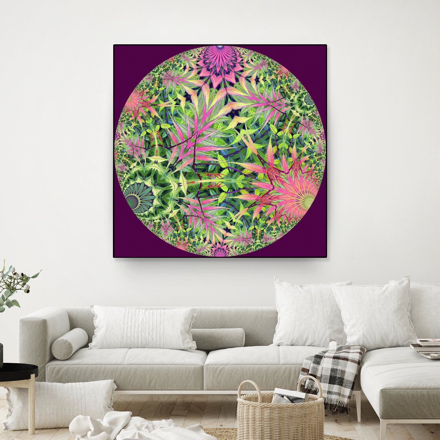 Hyperbolic Jungle by Digital Crafts on GIANT ART - green digital painting