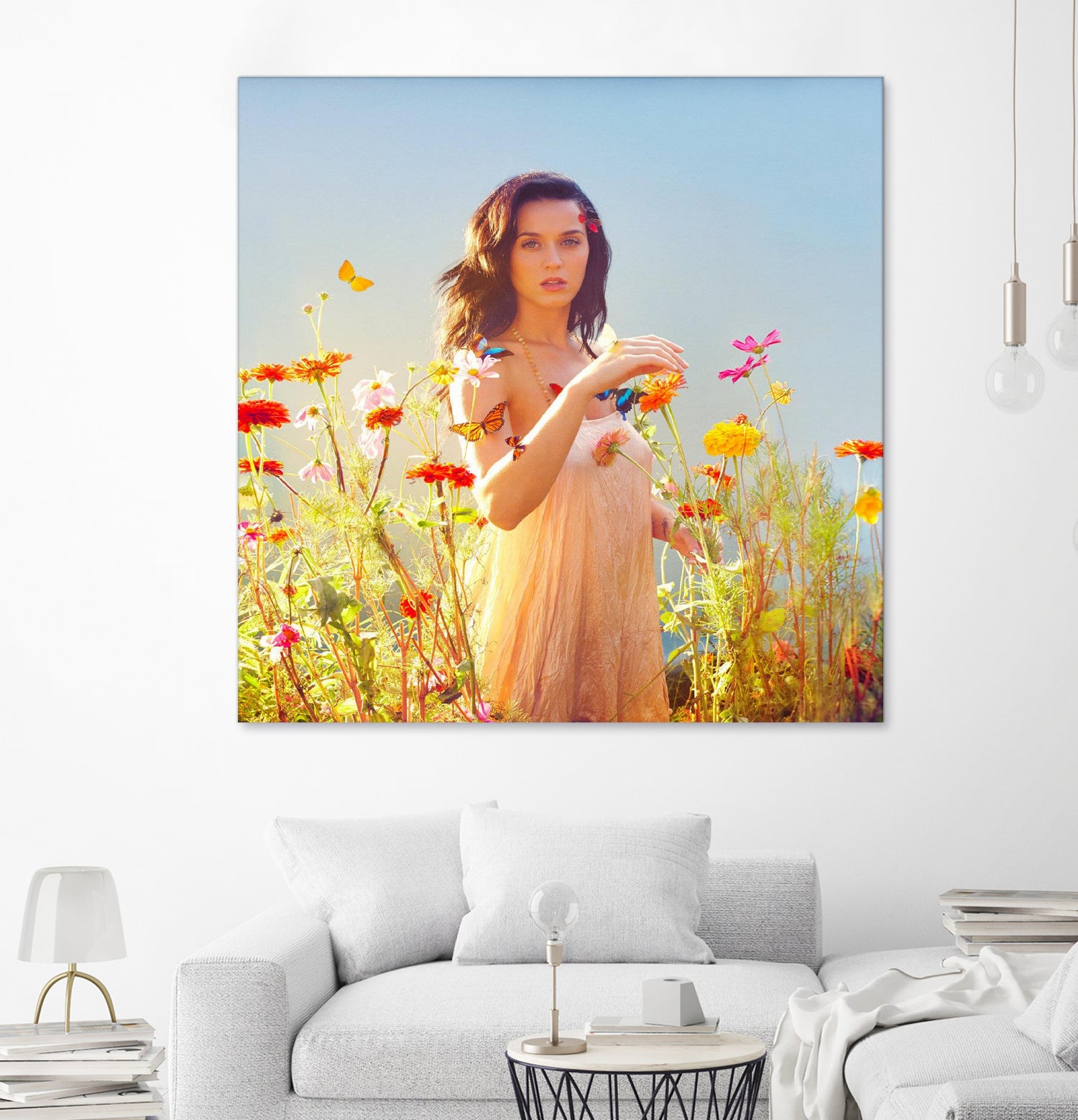 Katy Perry in the Garden by francis mosciski on GIANT ART - white digital painting