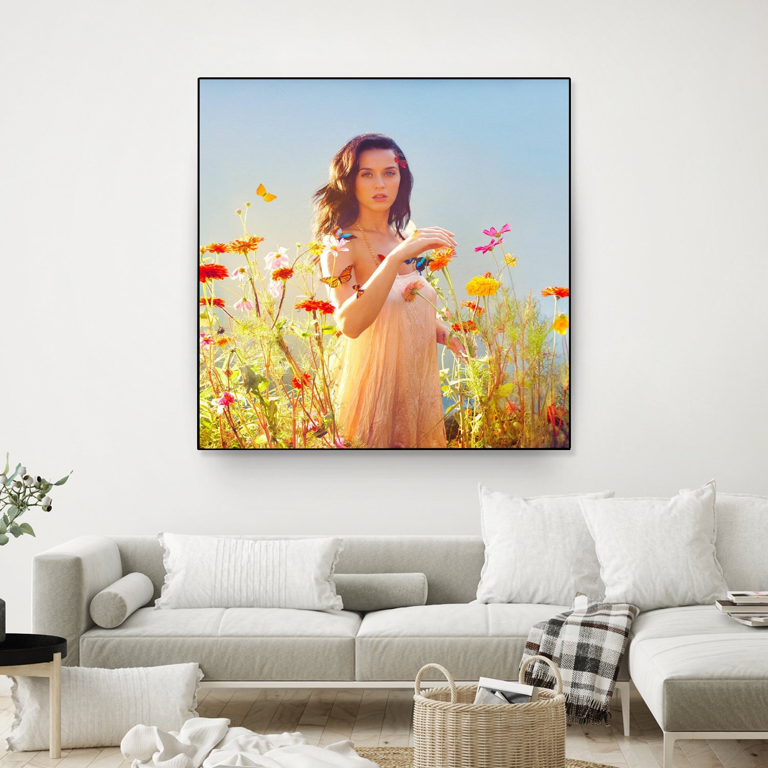 Katy Perry in the Garden by francis mosciski on GIANT ART - white digital painting