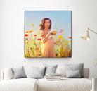 Katy Perry in the Garden by francis mosciski on GIANT ART - white digital painting