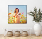 Katy Perry in the Garden by francis mosciski on GIANT ART - white digital painting