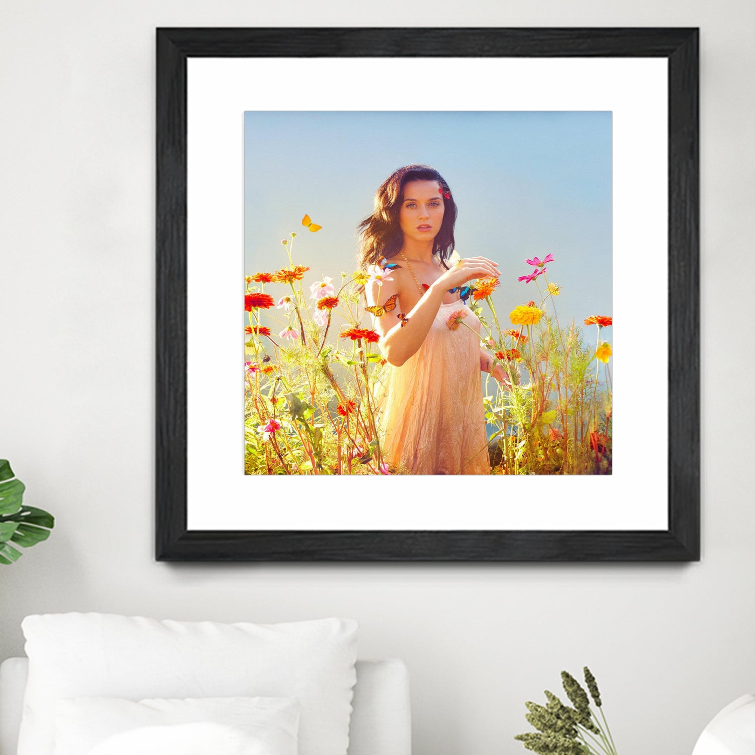 Katy Perry in the Garden by francis mosciski on GIANT ART - white digital painting