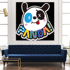 Funny Panda by Desi Setyoningrum on GIANT ART - white cartooning