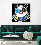 Funny Panda by Desi Setyoningrum on GIANT ART - white cartooning