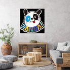 Funny Panda by Desi Setyoningrum on GIANT ART - white cartooning