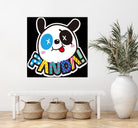 Funny Panda by Desi Setyoningrum on GIANT ART - white cartooning