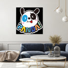 Funny Panda by Desi Setyoningrum on GIANT ART - white cartooning