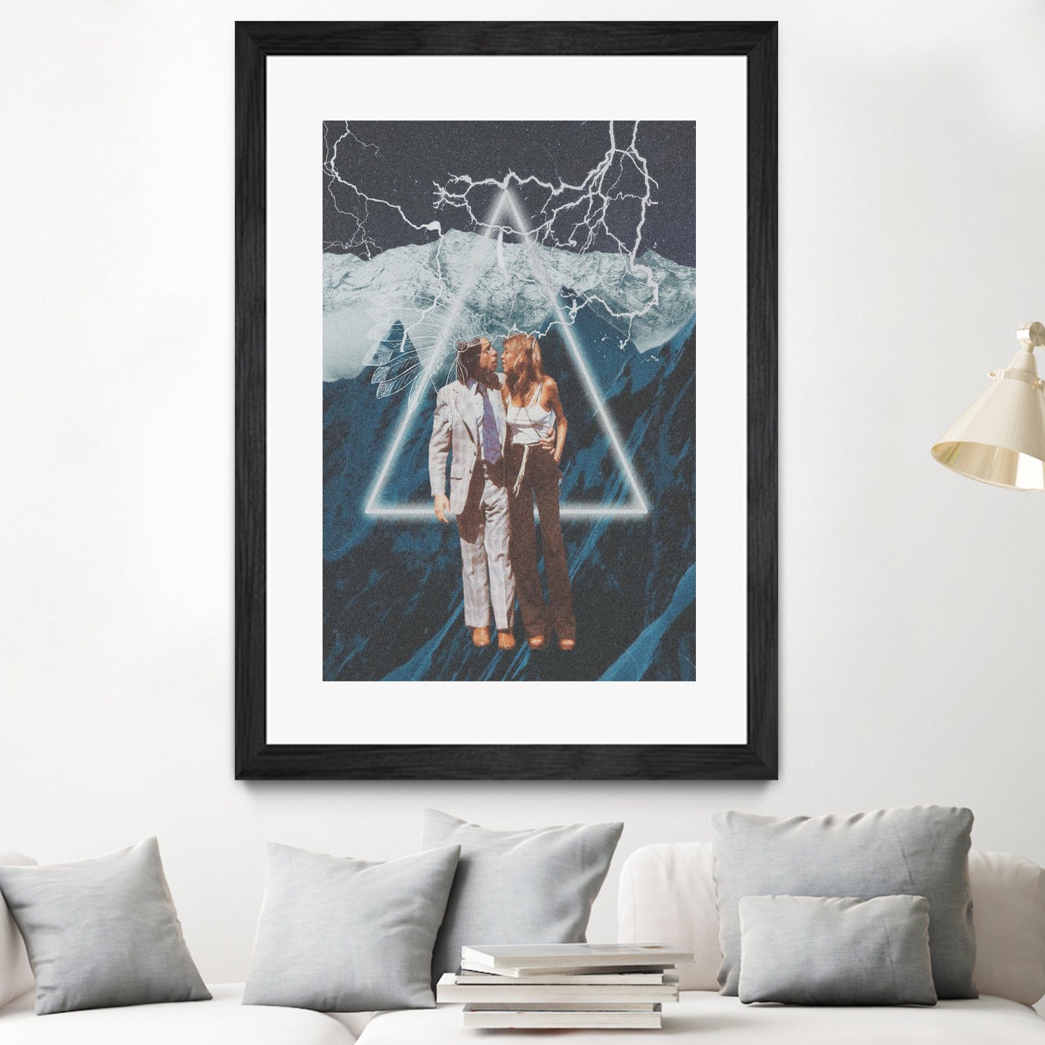 Couple by Lori Andrews on GIANT ART - white photo illustration