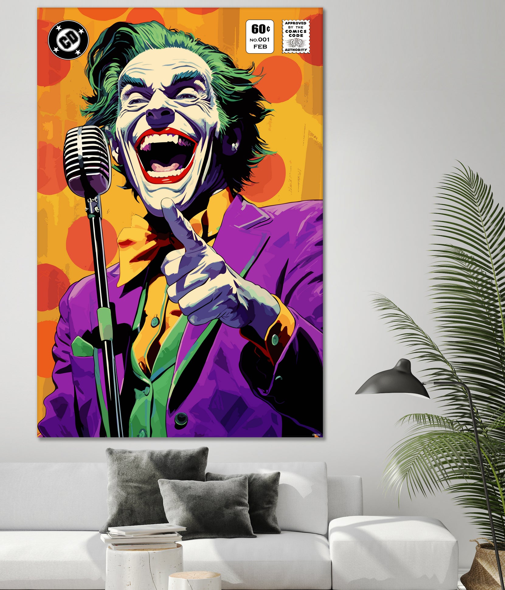 The Killing Joke by Ramon Souza on GIANT ART - yellow vector illustration