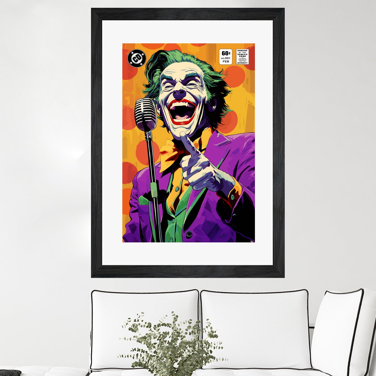 The Killing Joke by Ramon Souza on GIANT ART - yellow vector illustration