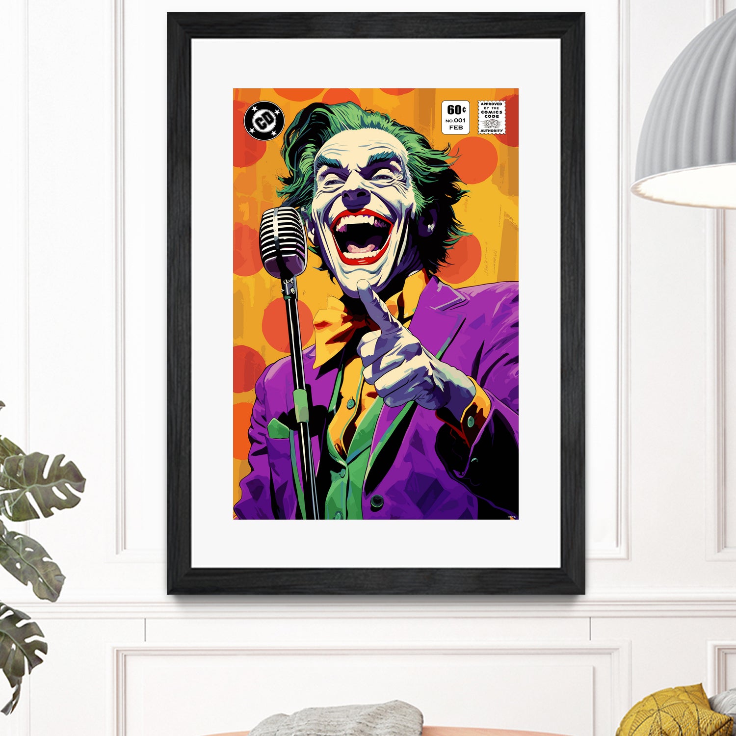 The Killing Joke by Ramon Souza on GIANT ART - yellow vector illustration