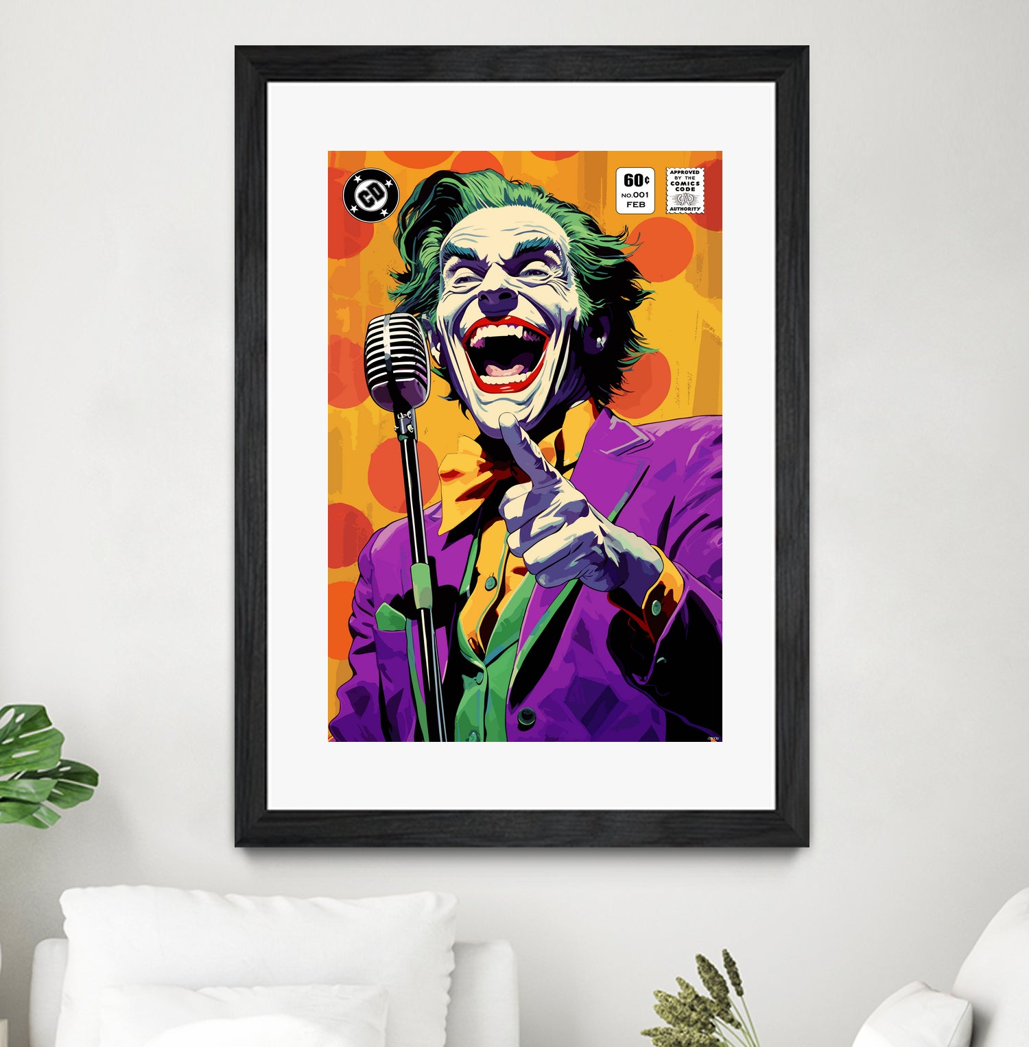 The Killing Joke by Ramon Souza on GIANT ART - yellow vector illustration