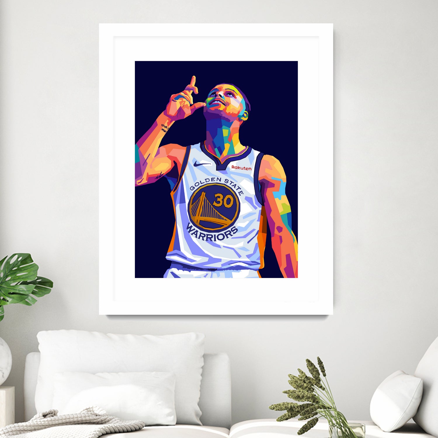 Stephen Curry Pop Art by Noval Purnama on GIANT ART - black digital drawing