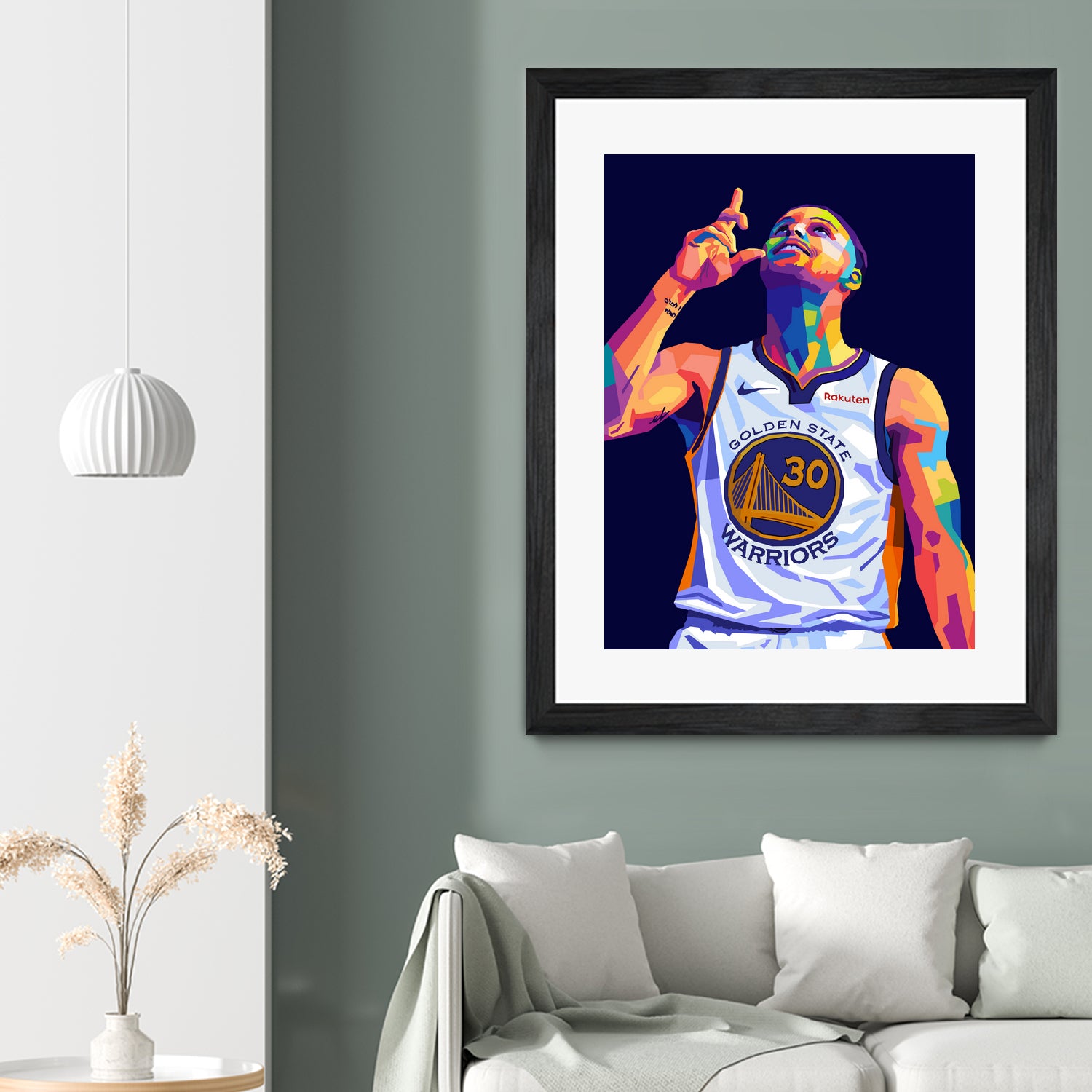 Stephen Curry Pop Art by Noval Purnama on GIANT ART - black digital drawing