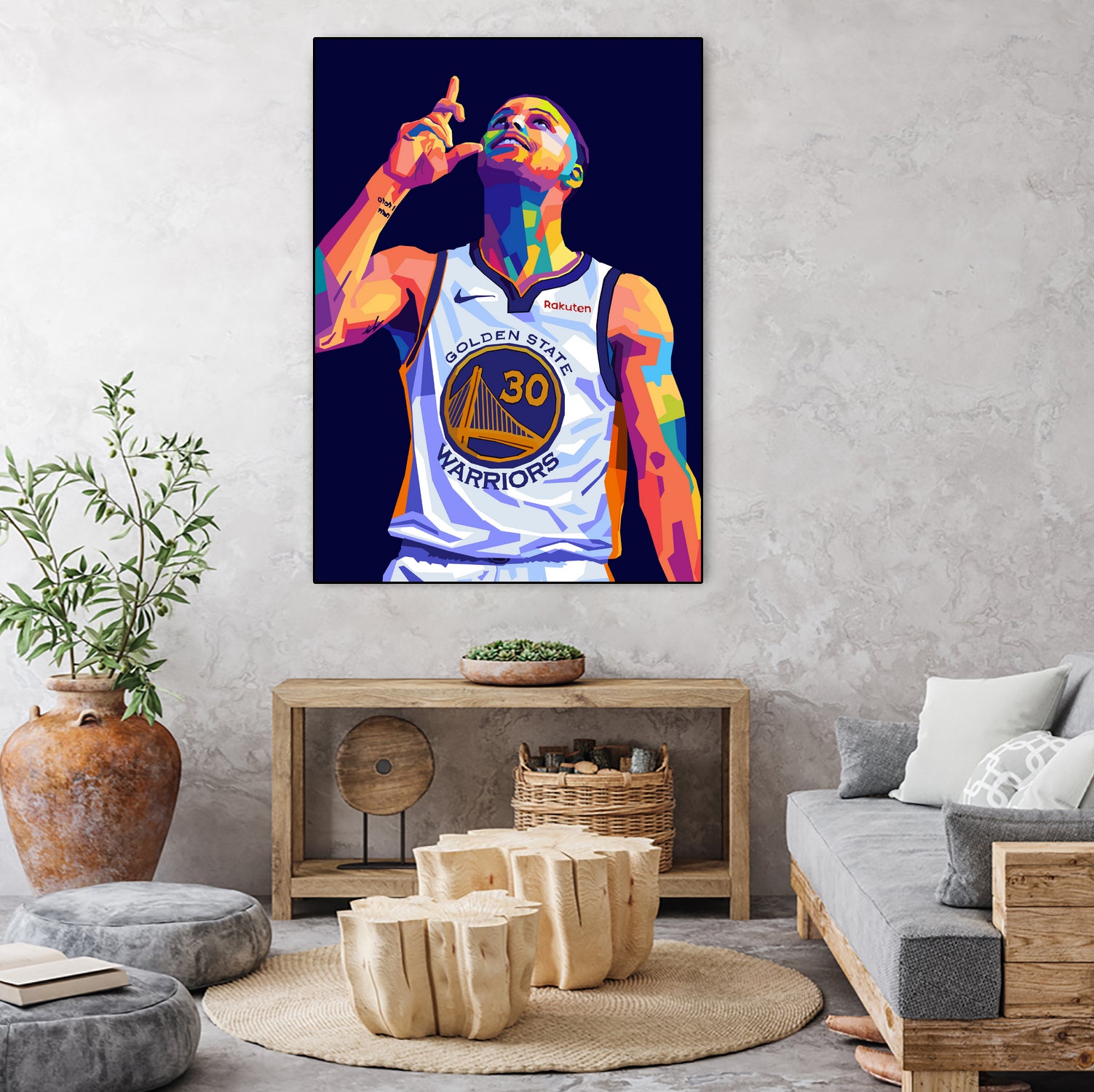 Stephen Curry Pop Art by Noval Purnama on GIANT ART - black digital drawing