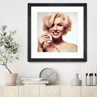 Marilyn Monroe by William Cuccio on GIANT ART - yellow digital painting