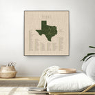 Texas Parks by Finlay McNevin on GIANT ART - green typography