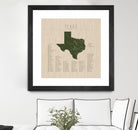 Texas Parks by Finlay McNevin on GIANT ART - green typography