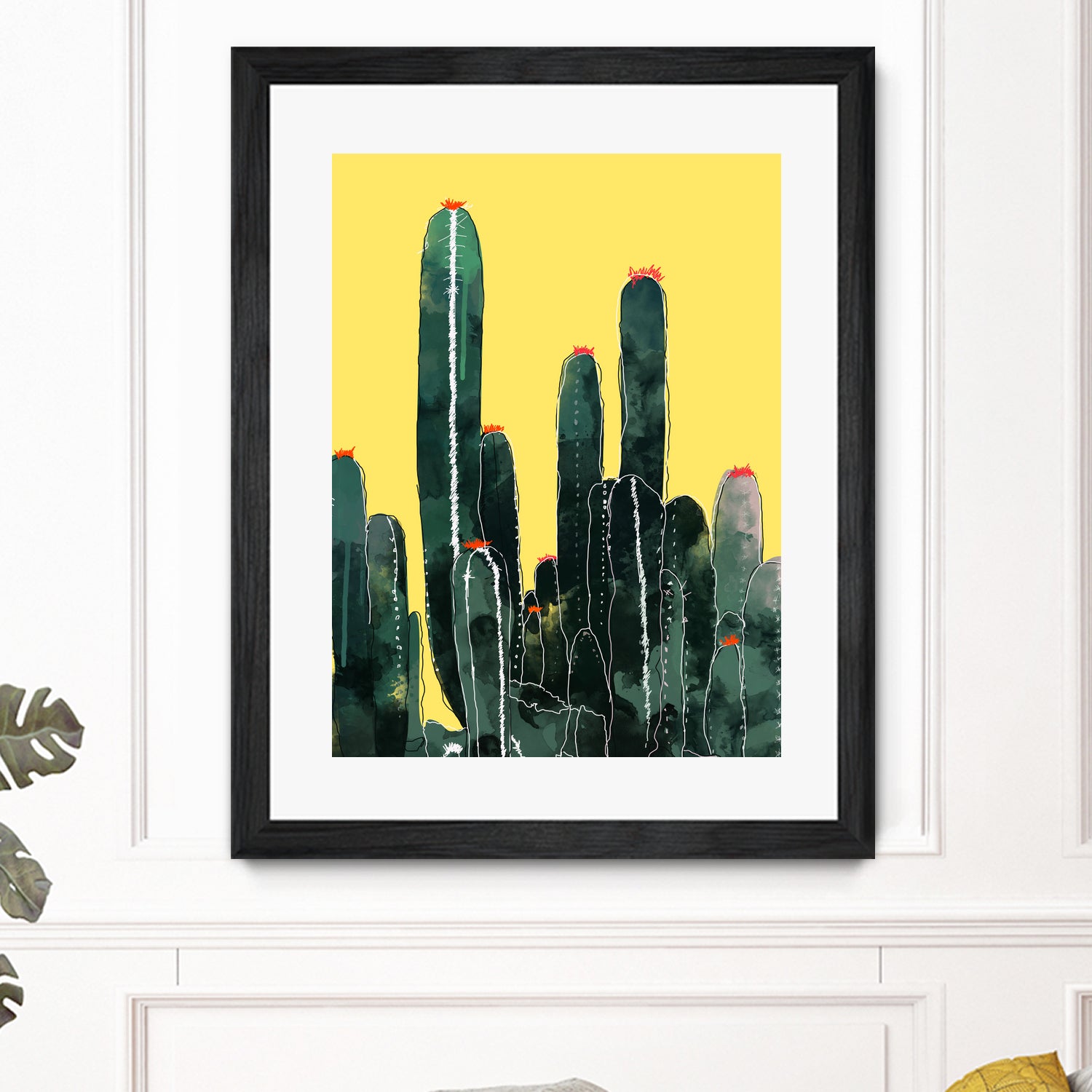 Cactus by Ümmühan Türk on GIANT ART - green digital painting