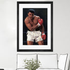 The Greatest Boxer by Ahmad Kadi on GIANT ART - black digital painting