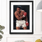 The Greatest Boxer by Ahmad Kadi on GIANT ART - black digital painting