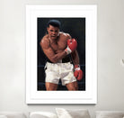 The Greatest Boxer by Ahmad Kadi on GIANT ART - black digital painting