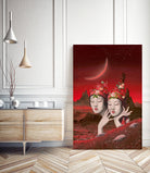 binary by Julia Lillard on GIANT ART - red photo manipulation