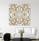 Art Deco 1 by Elisabeth Fredriksson on GIANT ART - white mixed media