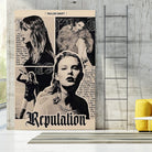 Vintage Taylor Swift by cierra kuhlman on GIANT ART - white vector illustration