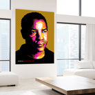 Denzel Washington by Sherlock Wijaya on GIANT ART - white photo illustration