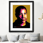 Denzel Washington by Sherlock Wijaya on GIANT ART - white photo illustration