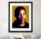 Denzel Washington by Sherlock Wijaya on GIANT ART - white photo illustration