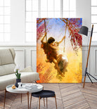 The Spring of Our Love by Diogo Veríssimo on GIANT ART - yellow photo manipulation