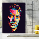 DAVID BOWIE Pop Art WPAP by Karinne Pyrena on GIANT ART - black digital drawing