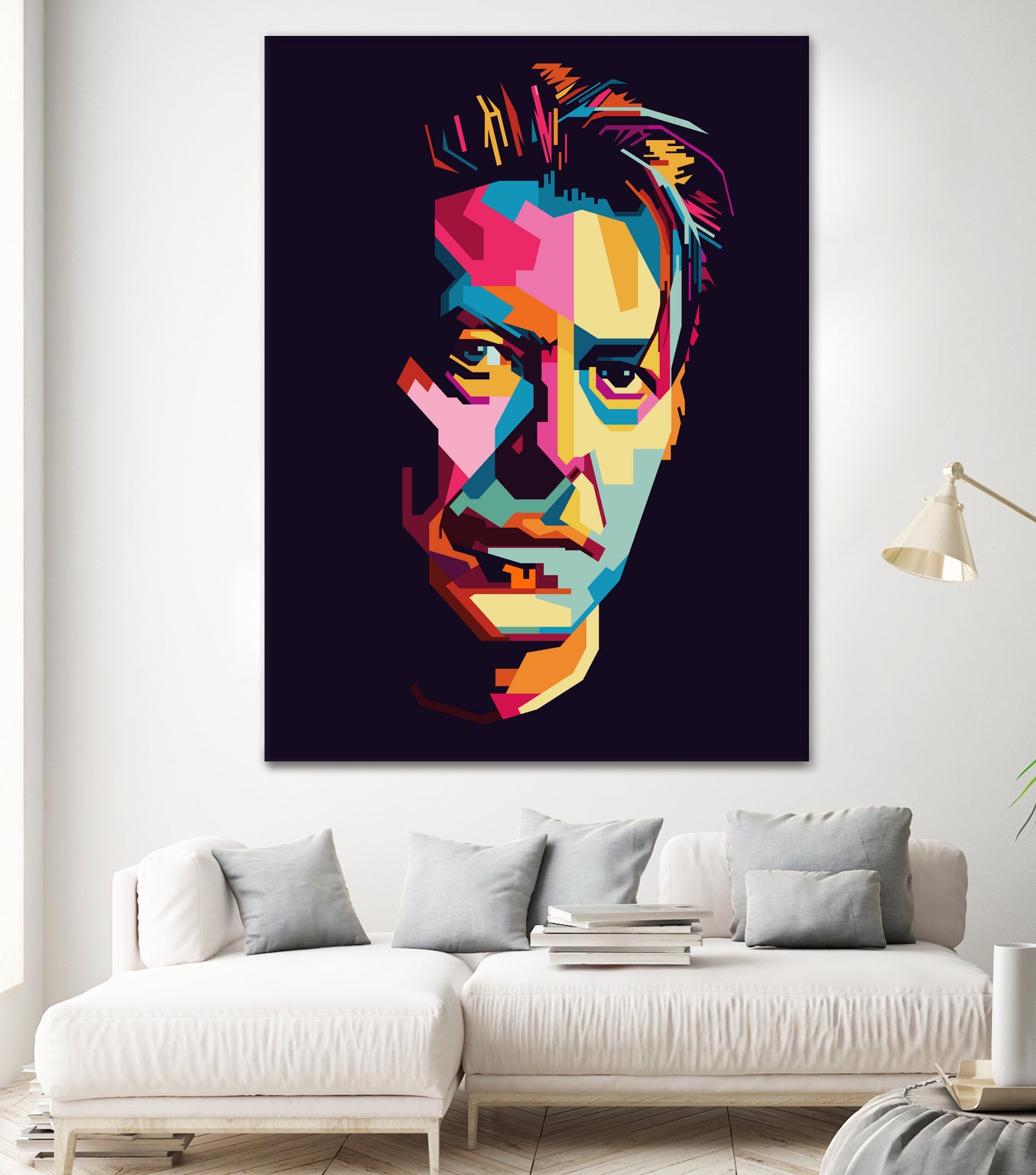 DAVID BOWIE Pop Art WPAP by Karinne Pyrena on GIANT ART - black digital drawing