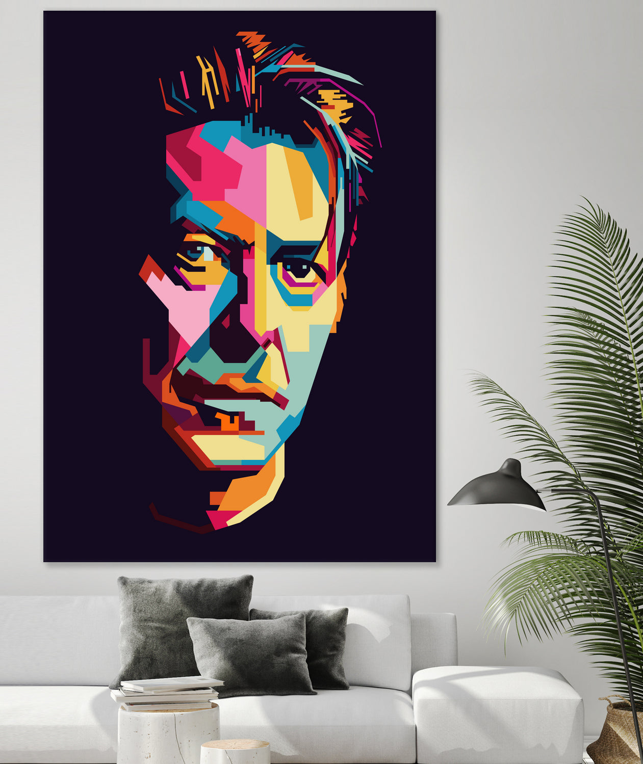 DAVID BOWIE Pop Art WPAP by Karinne Pyrena on GIANT ART - black digital drawing