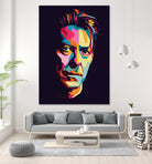 DAVID BOWIE Pop Art WPAP by Karinne Pyrena on GIANT ART - black digital drawing