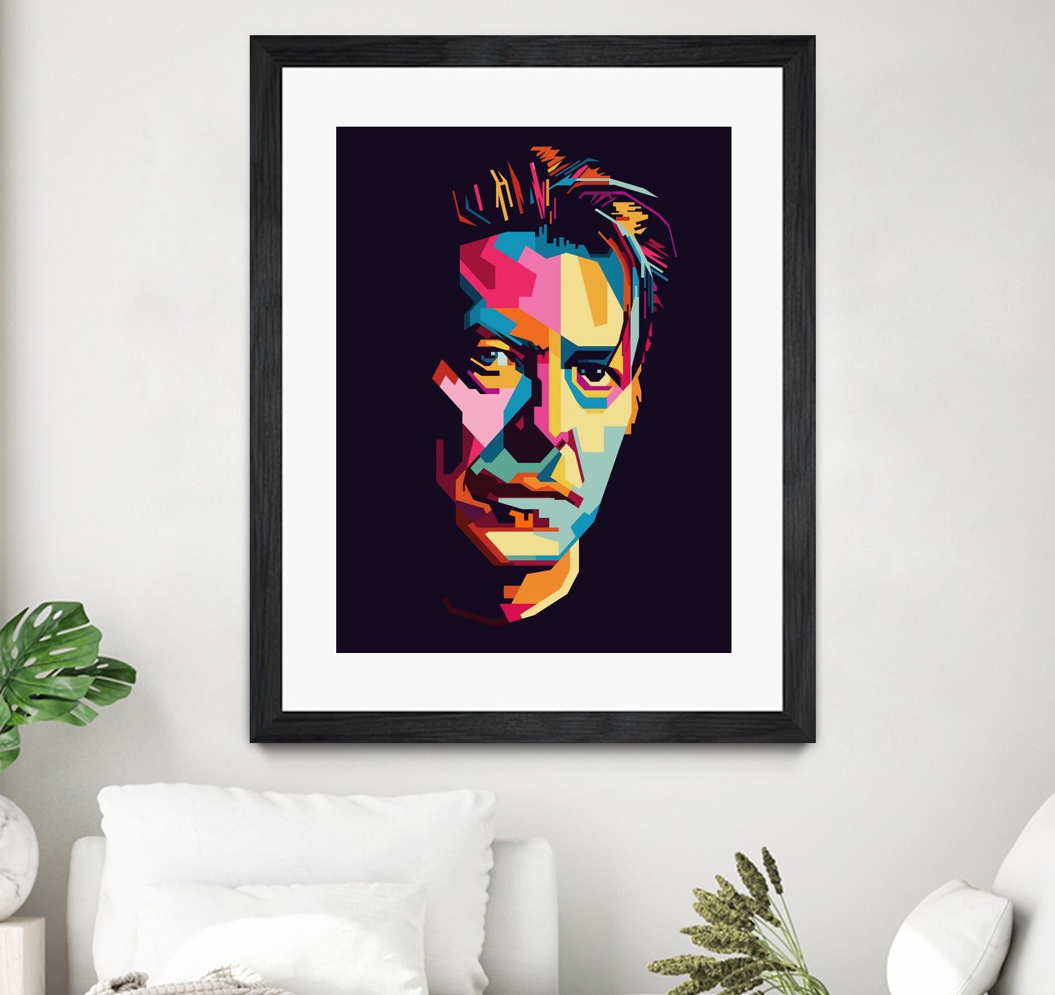 DAVID BOWIE Pop Art WPAP by Karinne Pyrena on GIANT ART - black digital drawing