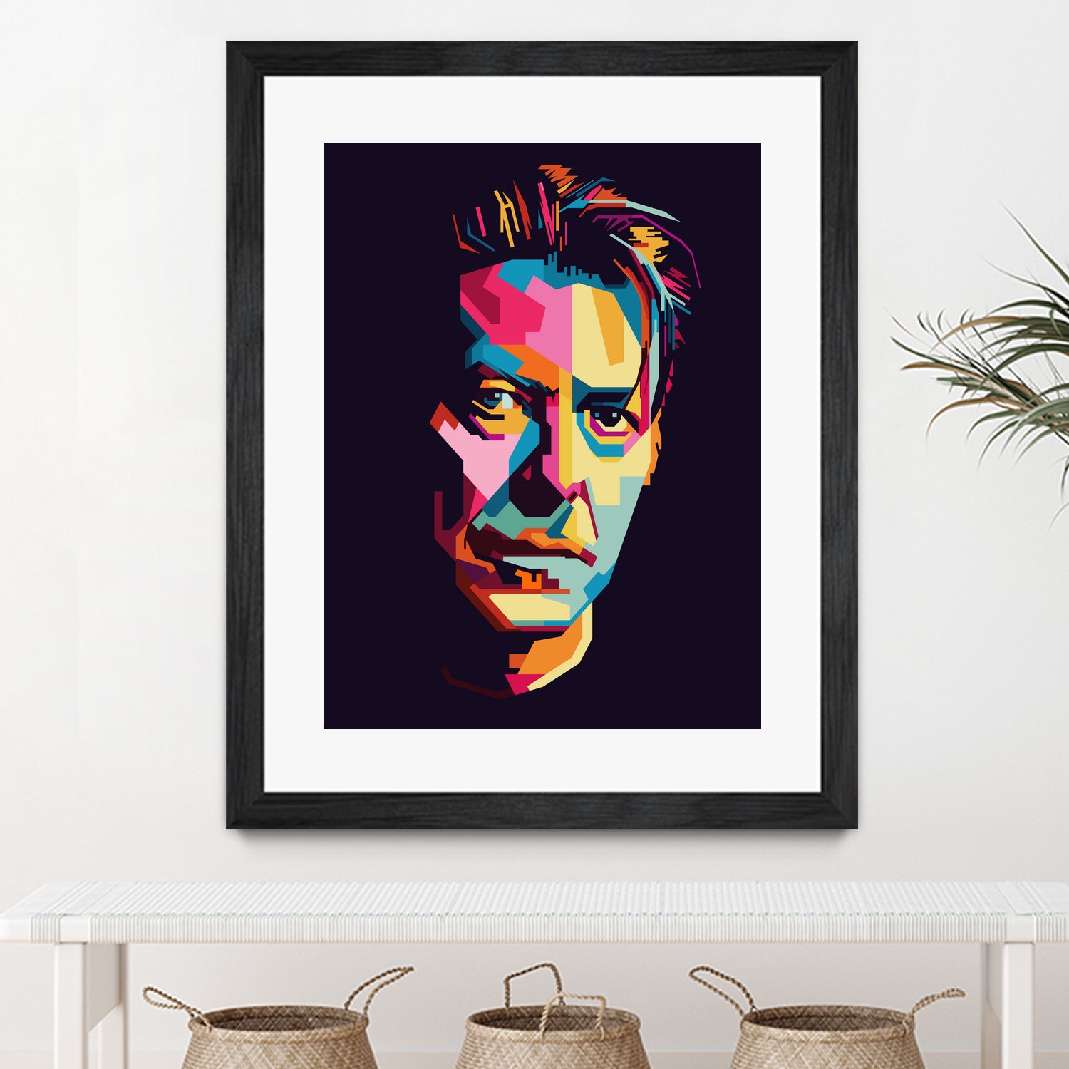 DAVID BOWIE Pop Art WPAP by Karinne Pyrena on GIANT ART - black digital drawing