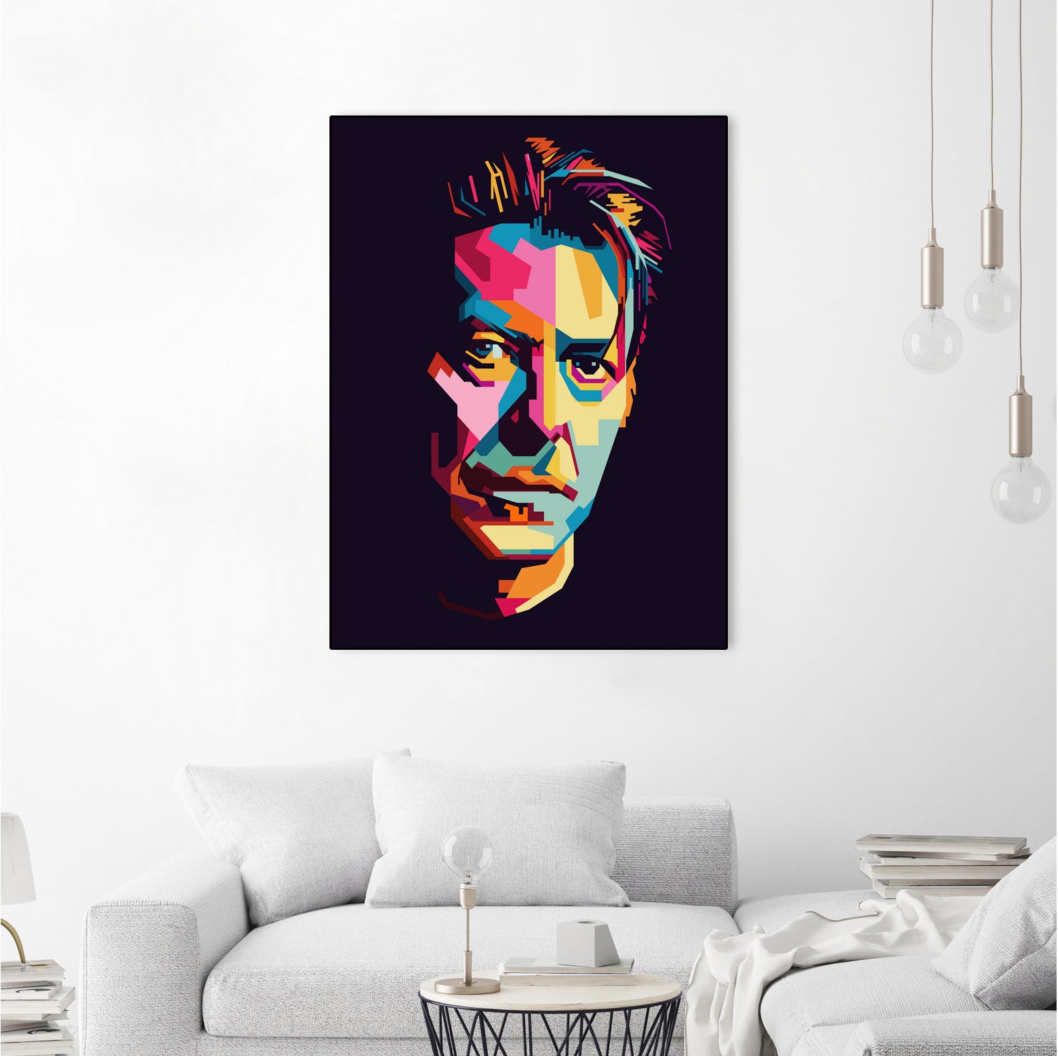 DAVID BOWIE Pop Art WPAP by Karinne Pyrena on GIANT ART - black digital drawing