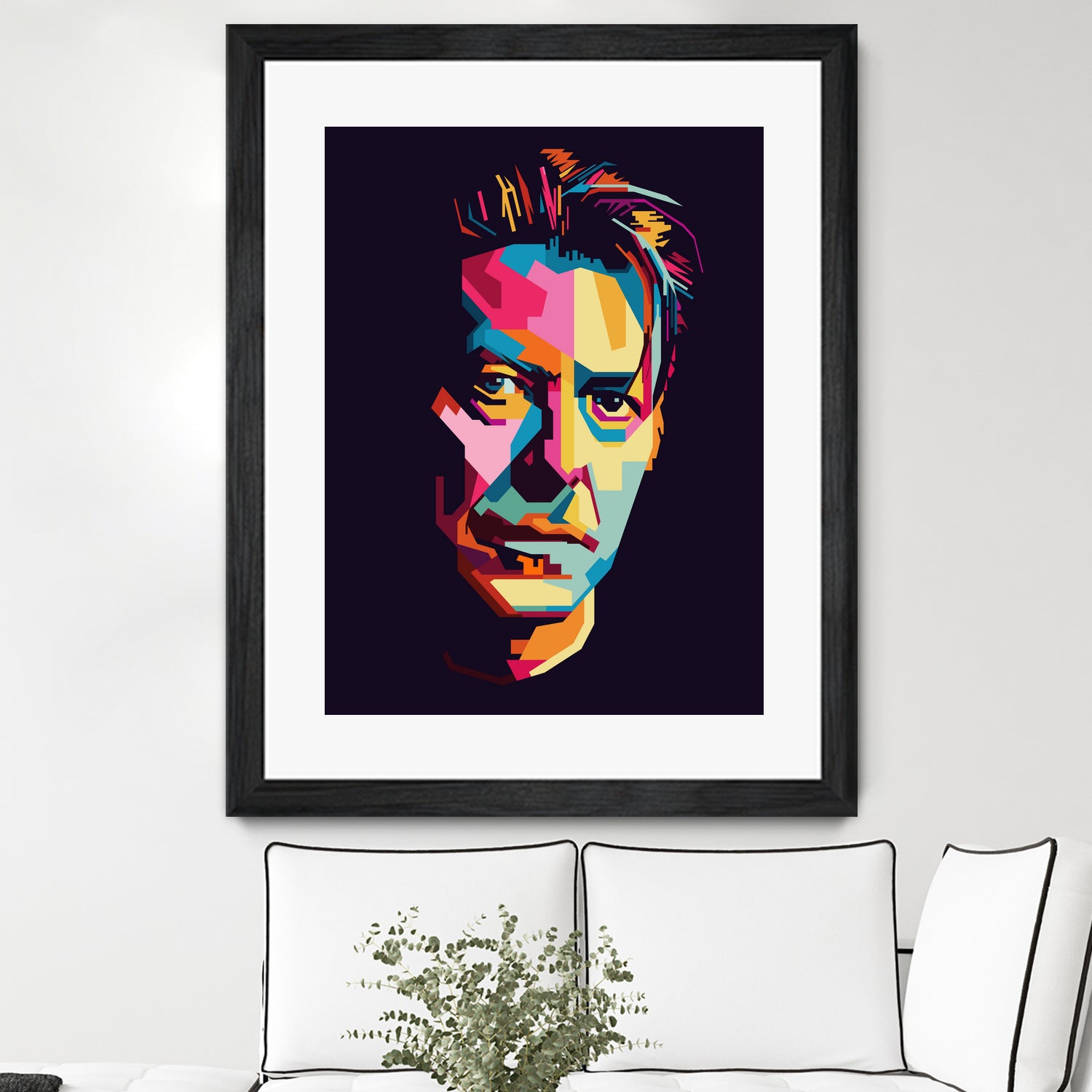 DAVID BOWIE Pop Art WPAP by Karinne Pyrena on GIANT ART - black digital drawing